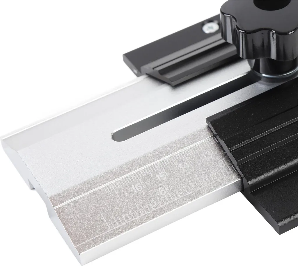 Guide de coupe fine en alliage pour rainures de 3/4 x 3/8 pouces - 14