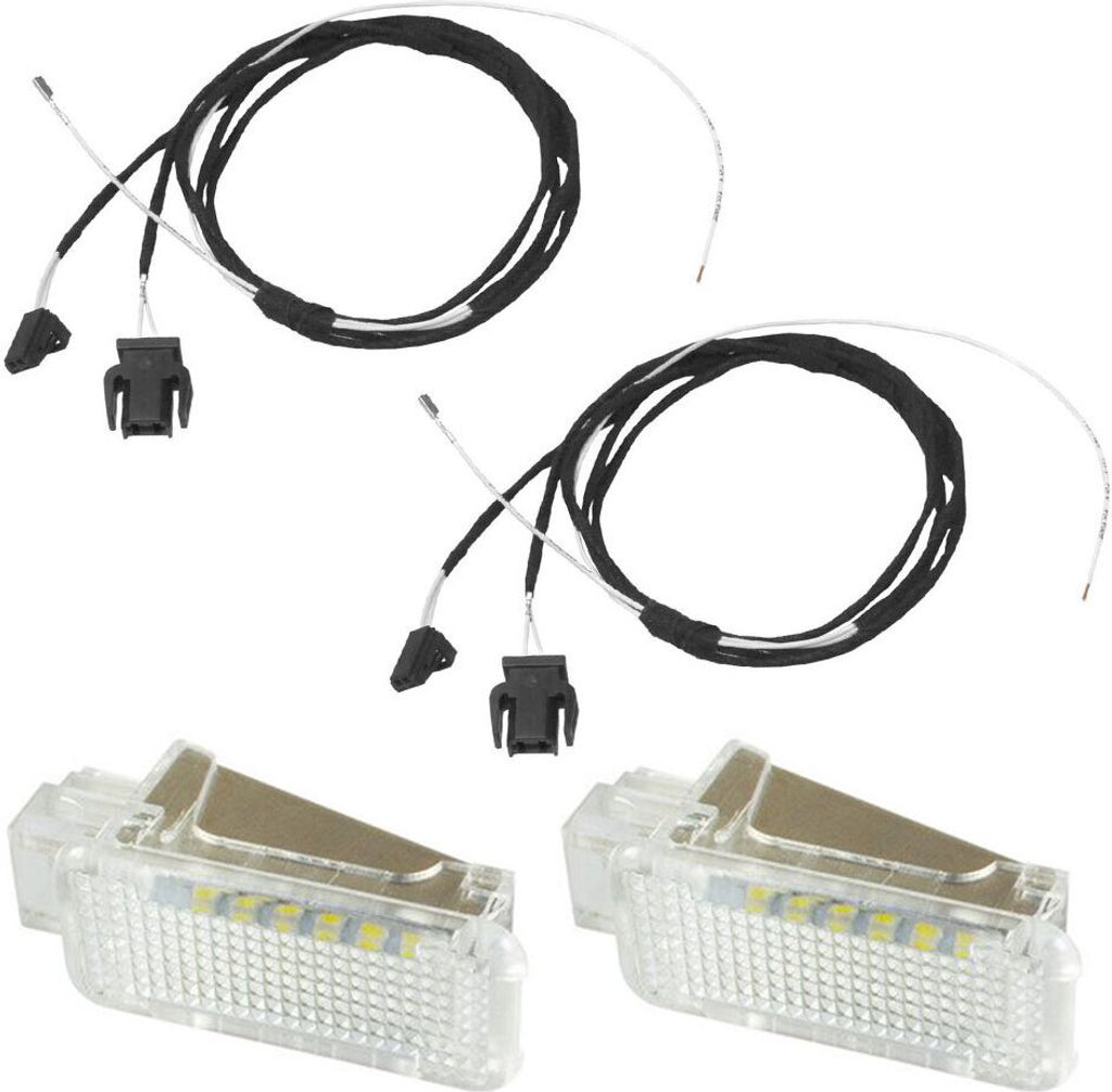 Original Kufatec Adapter Kabel Kabelbaum Einstiegsleuchten Türbeleuchtung vorne