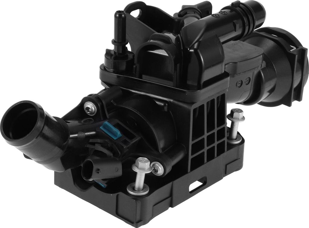 Inneres Autothermostat für Ford Focus MK4 1.5 TDCI Diesel 2019 und neuer Haltbares Motorkühlmittelthermostatgehäuse Montage Kunststoff 1 Stück