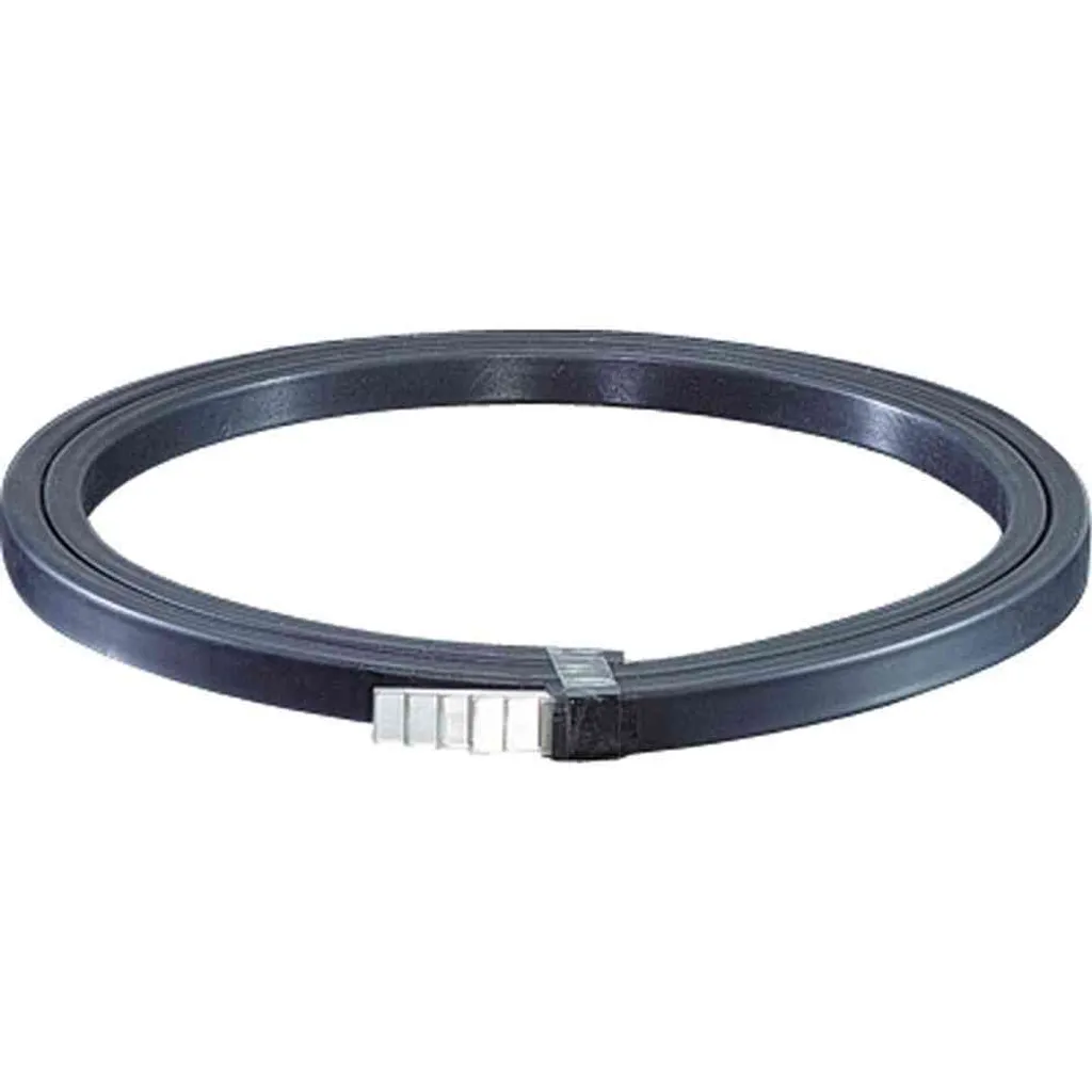 Bande de cuivre HENSEL 400A sw lamellée 2000x15,5x8mm pour armoire