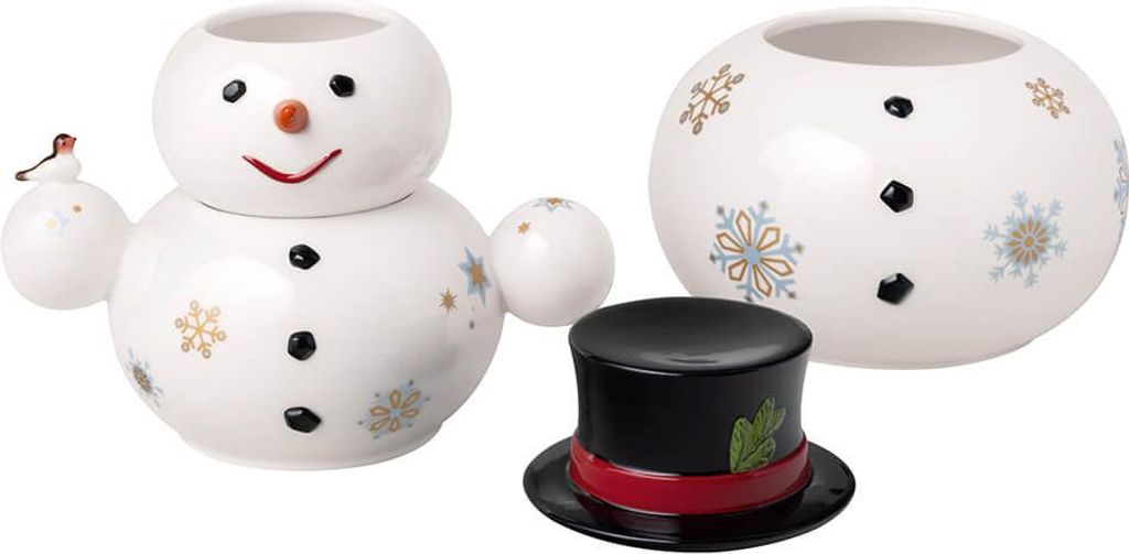 Villeroy & Boch Snehuliak – plechovka Christmas Toys Memory Obrázok produktu 