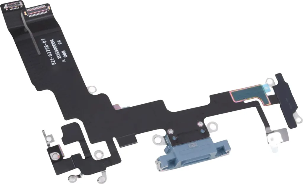 Nappe de charge Lightning iPhone 14 - Pièce de rechange avec micro - 2