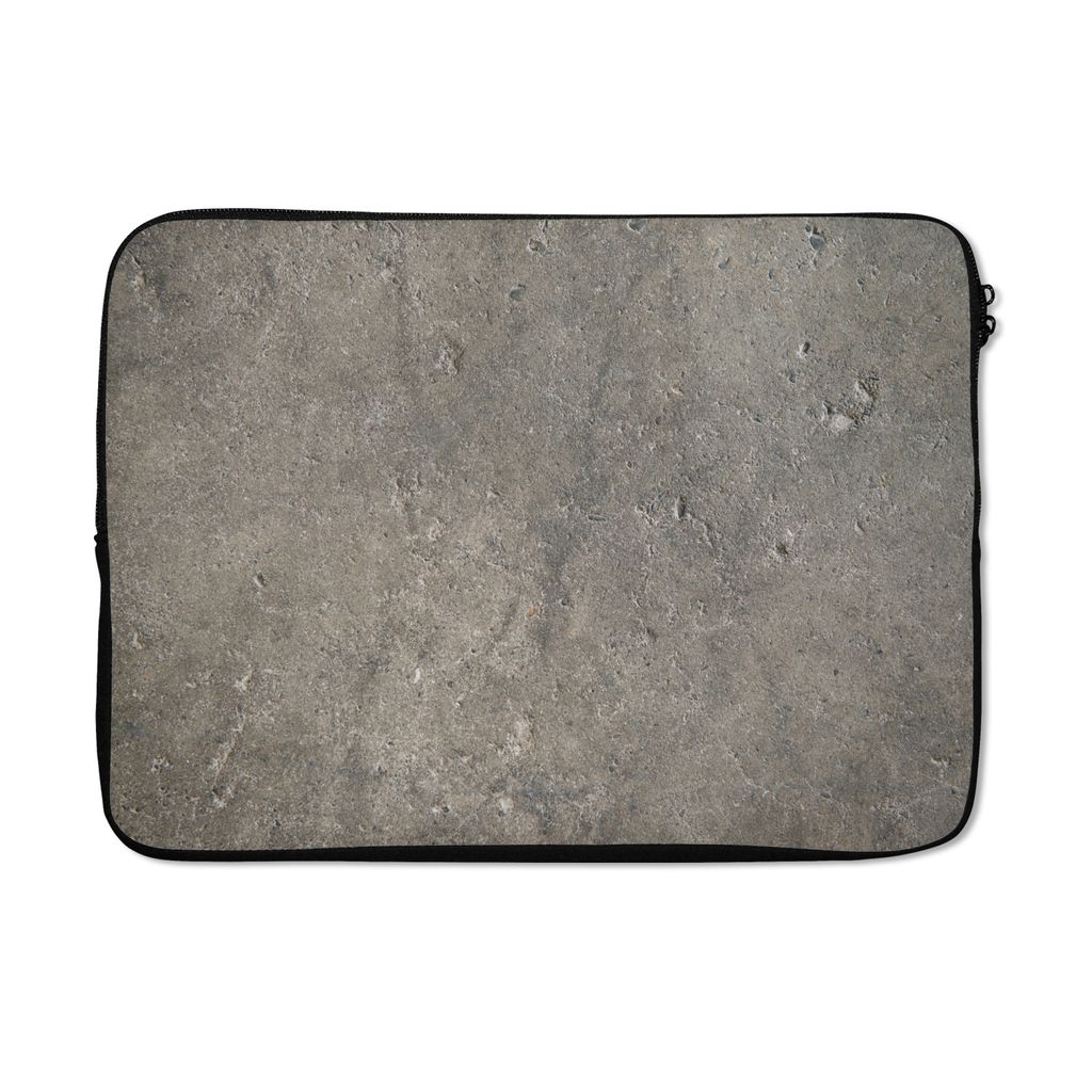 MuchoWow Laptop Hülle 13 Zoll Wand - Beton - Grau Laptoptasche - Laptophülle - Sleeve - Rundumschutz