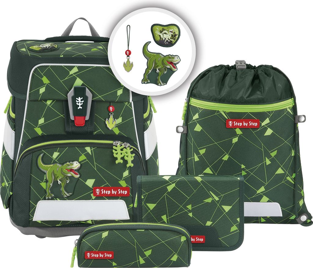 Sada brašen Step by Step SPACE SHINE "Dino Night Tyro", 5 Obrázek produktu 