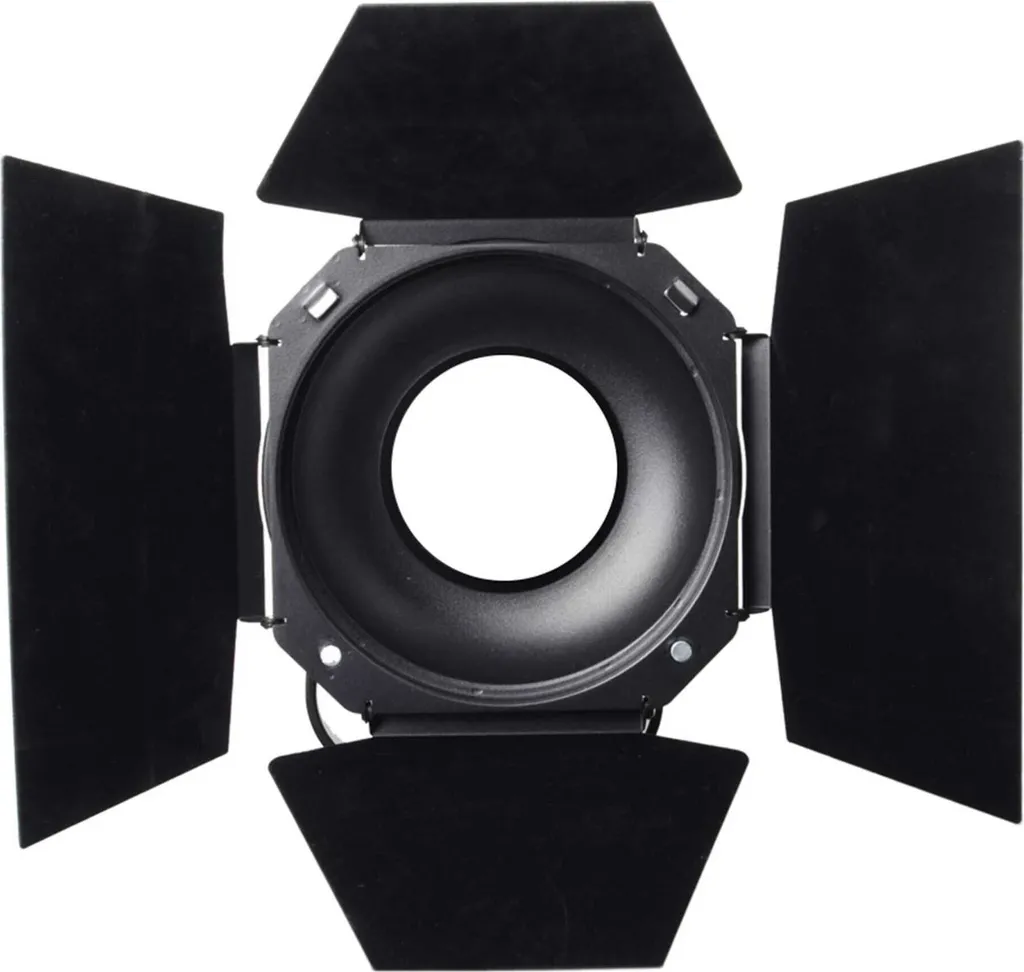 Éliminez les reflets avec l'Aputure Barn Door pour éclairage studio
