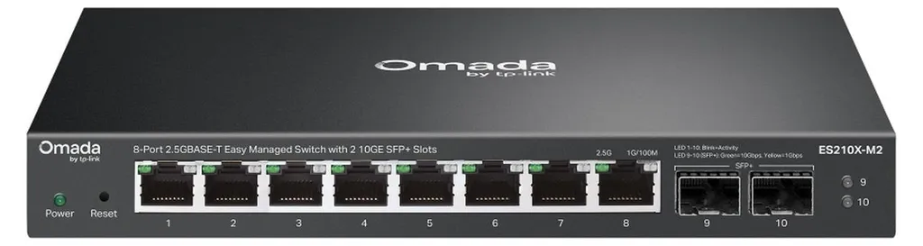 TP-Link ES210X-M2 Switch 2,5G : Éliminez les lenteurs de votre Réseau