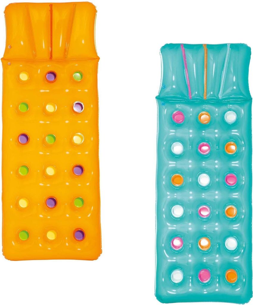 Materac do pływania 188 x 71 cm Bestway 43014 pomarańczowy