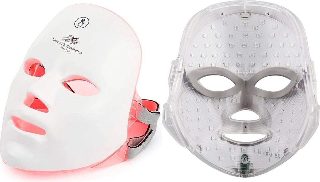 Lalano`S Cosmetics Kosmetikbehandlungsgerät Light facial BeautyMaske, Gerät zur Gesichtsstraffung, LED Gesichtsmaske, Mikrodermabrasionsgerät, E...