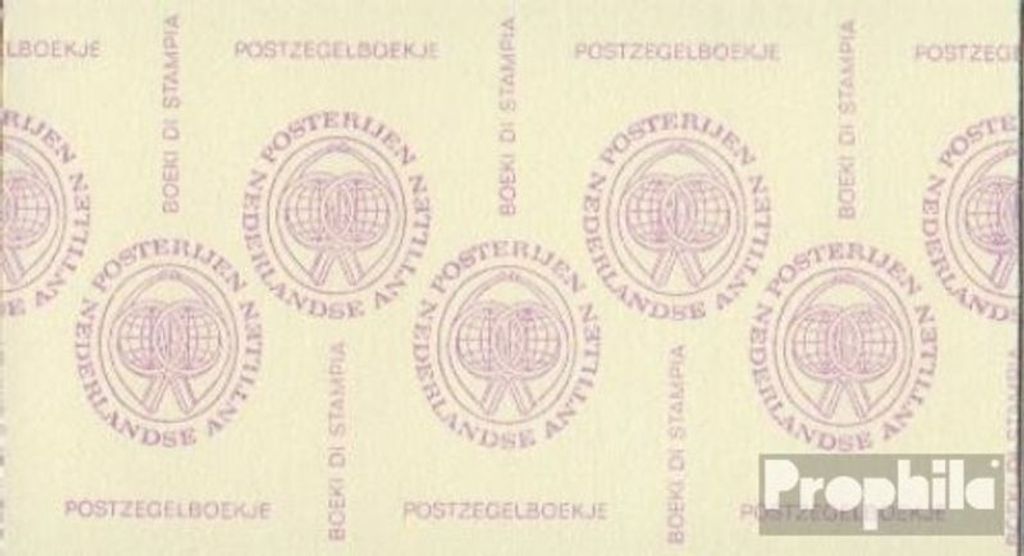 Briefmarken Niederländische Antillen 1979 Mi MH6 Produktbild 