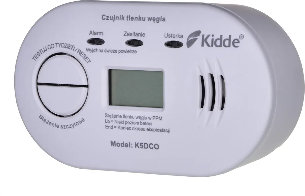 Détecteur de monoxyde de carbone K5Dco Kidde avec affichage digital - 11