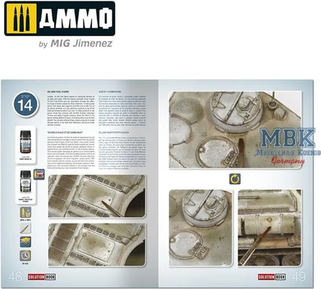 MIG AMIG7903 Solution Box Mini pour Blindés Soviétiques d'Hiver WW2 - 10