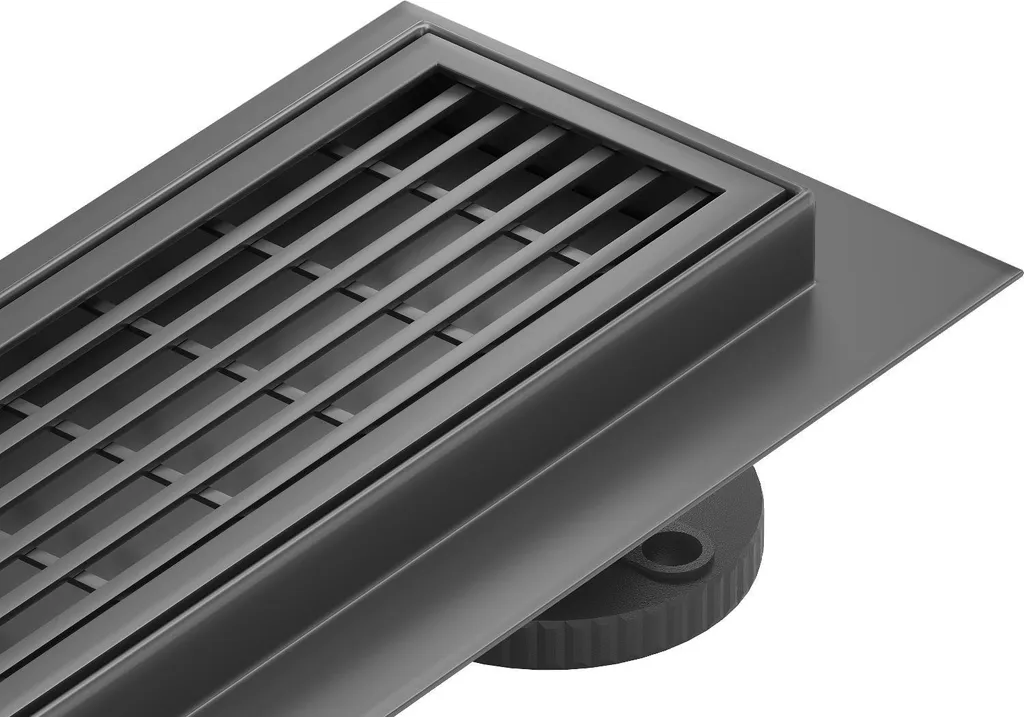 Canaletta Doccia Mexen Flat M33 Nero 50 cm | Acciaio Inox AISI 304