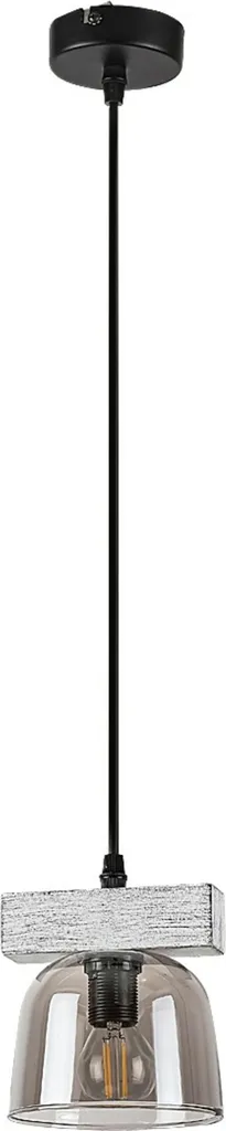 Suspension pour cuisine et salon en bois noir Cardamom spot E14 12cm