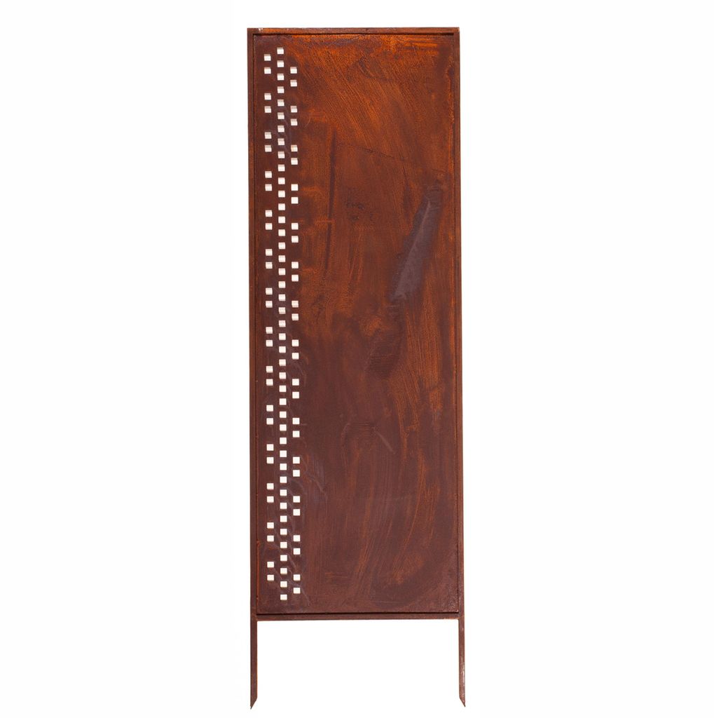 Edelrost Sichtschutz Garten Deko 160x50 cm Mit Produktbild 