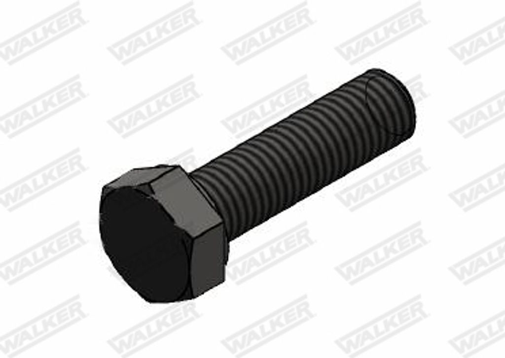 WALKER Schraube Abgasanlage 80638 für VW Golf VII Schrägheck (5G1, BQ1, BE1, BE2) 13mm 36mm 15mm Beutel 0,016kg