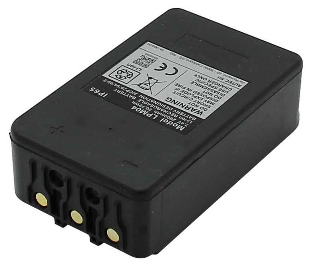 Original-Kranakku LiPo-accu, 7,4V, 2800mAh, Autec LPM04 Productafbeelding 