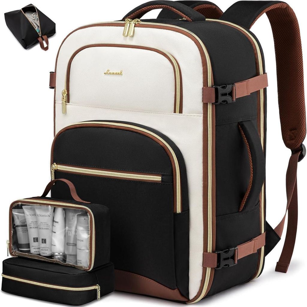 Handgepäck Rucksack 40L Reiserucksack Damen Herren 17 Zoll Produktbild 