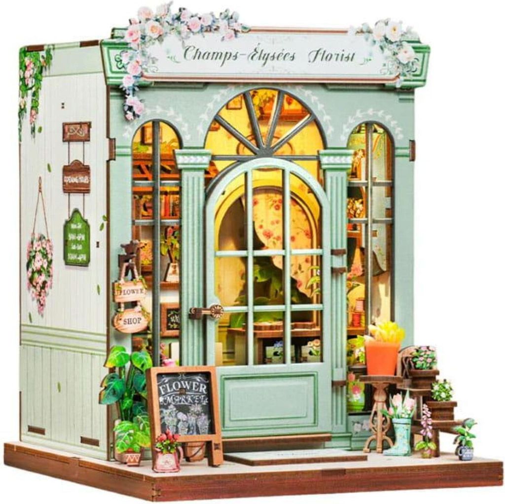 Habarri | DIY Book Nook - Fleurs des Champs-Élysées - Image du produit 
