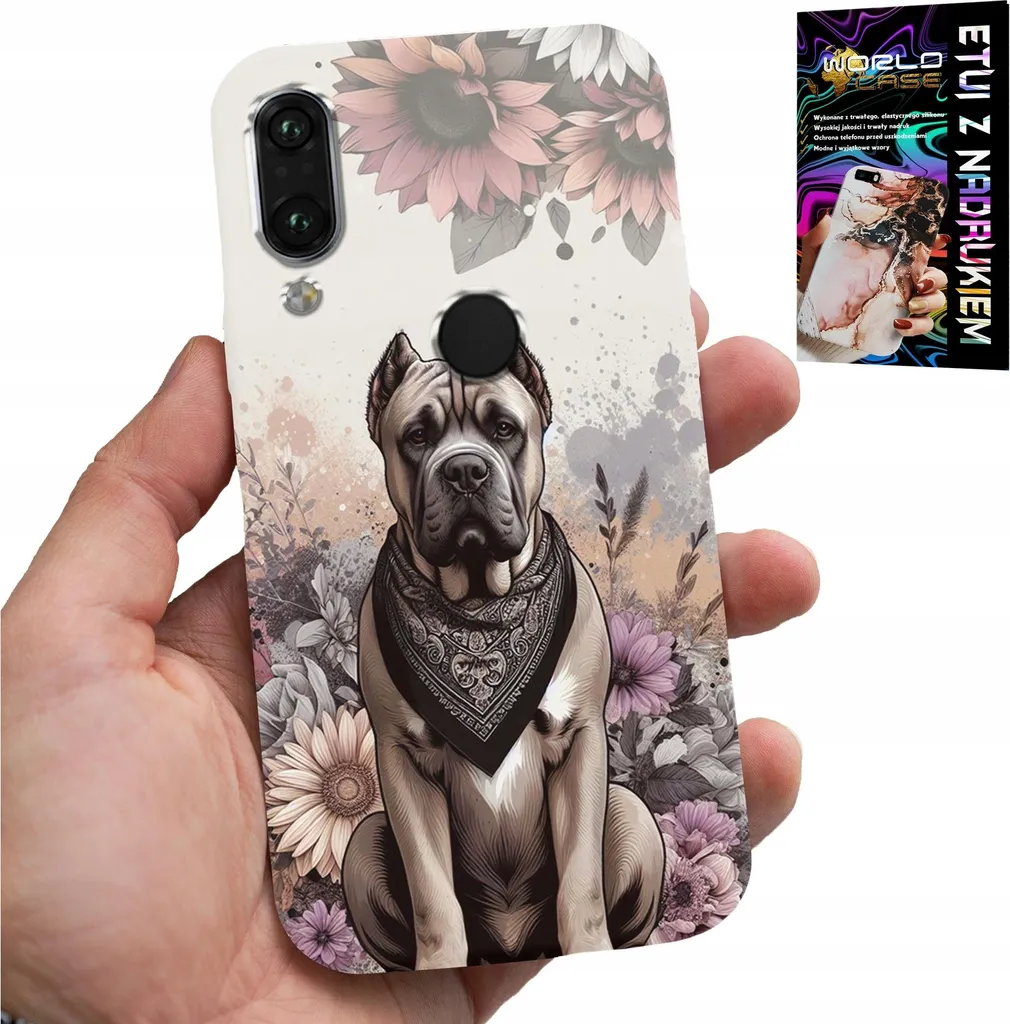 Cover Economica Xiaomi Note 7 - Custodia Cane + Foil in Omaggio