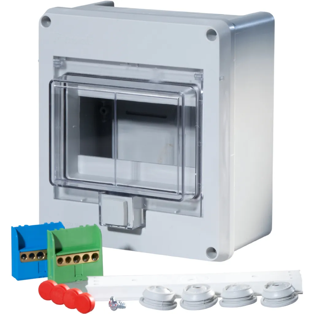 Coffret électrique pour garage et extérieur F-TRONIC KV 6 WD IP55 6 mod