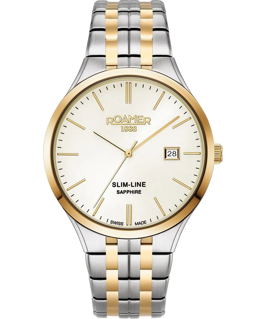 Montre Homme Roamer Slim-Line Classic - Idéale pour Costume et Bureau