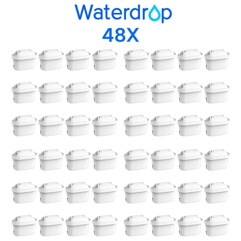 Waterdrop Wasserfilter, Ersatz für Brita Maxtra+ Plus, Maxtra Pro All-in-1 , Kompatibel mit Brita Marella Kanne (48)