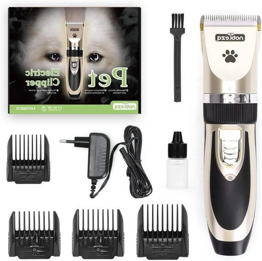 Kit de tondeuse pour chiens sans fil rechargeable - Tondeuse animaux