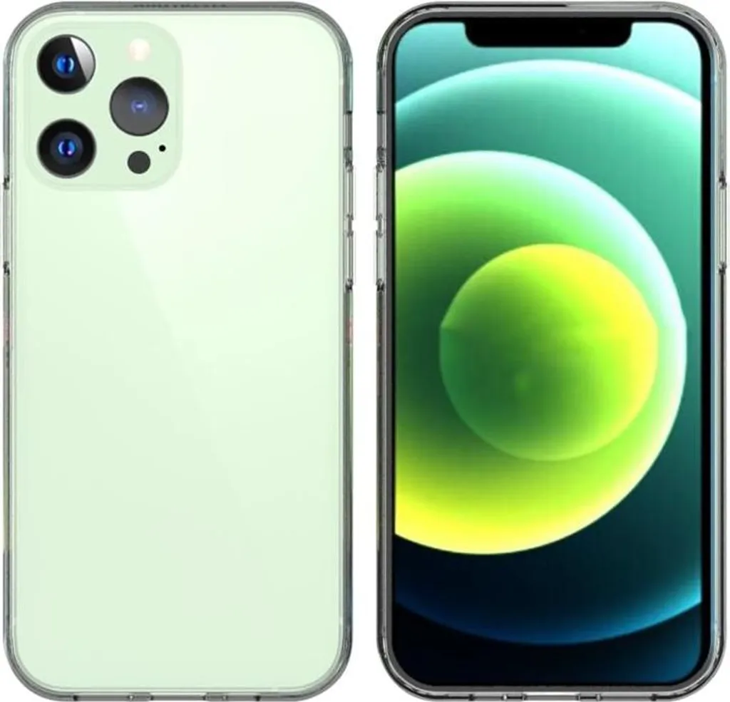 Cover eSTUFF Londra iPhone 13 Pro Clear | Design Invisibile e Resistente