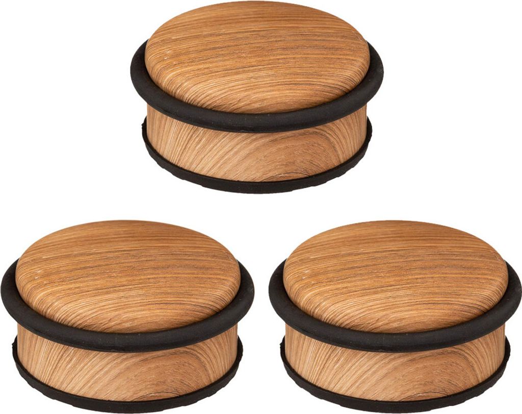 Eazy Living Türstopper Ø 10 cm Adelle Holz - 3 Stück