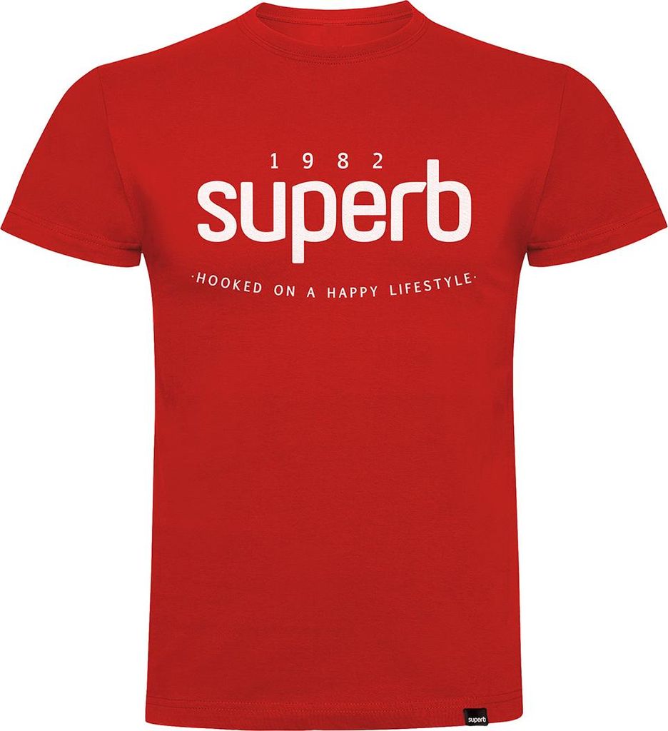 Superb ICON TEE Herren-Kurzarm-T-Shirt mit Rundhalsausschnitt