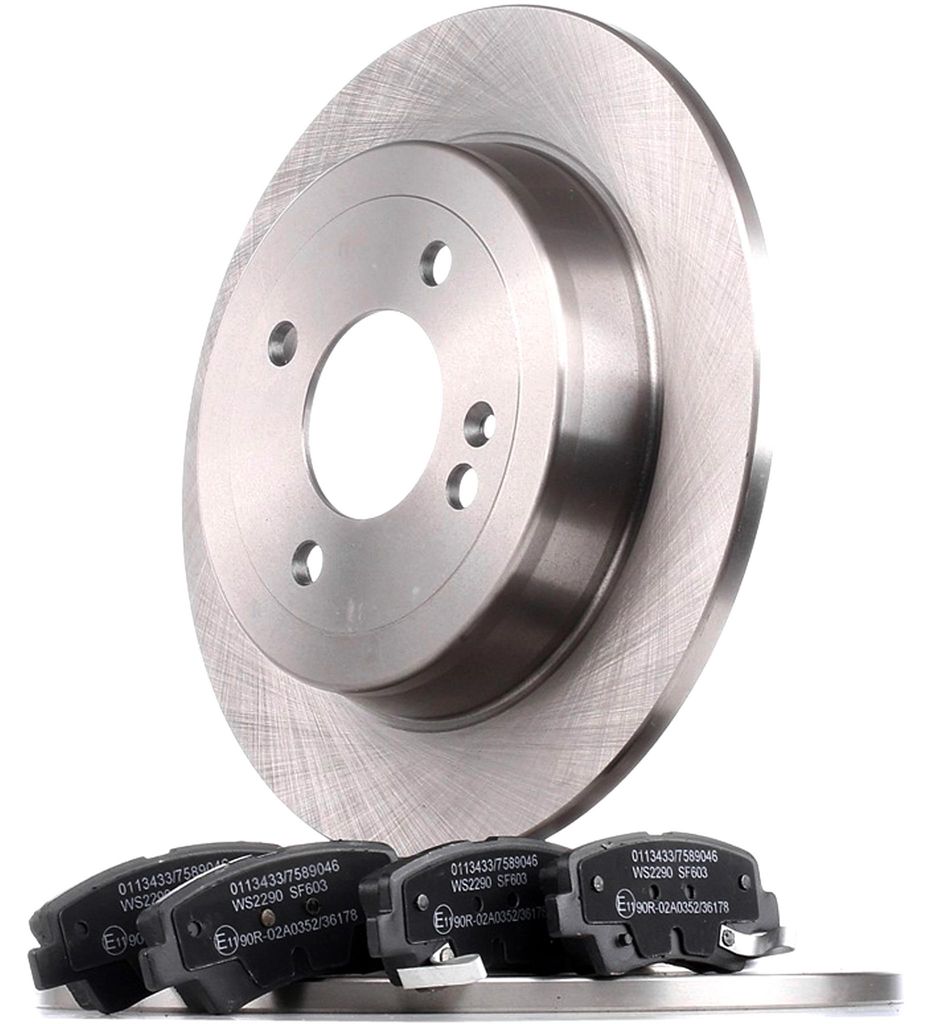 STARK Bremsen Set Hinten Bremsscheiben und Beläge für VW GOLF III (1H1) 262mm