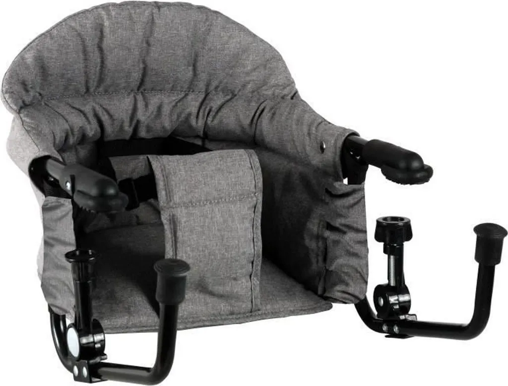 Chaise haute pour bébé Bambisol coloris Gris : assise haute stable