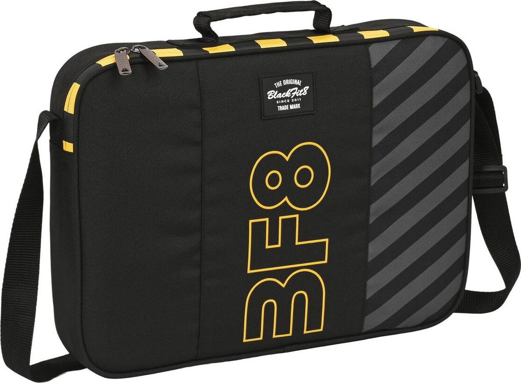 Schultasche BlackFit8 Zone Schwarz 38 x 28 x 6 cm