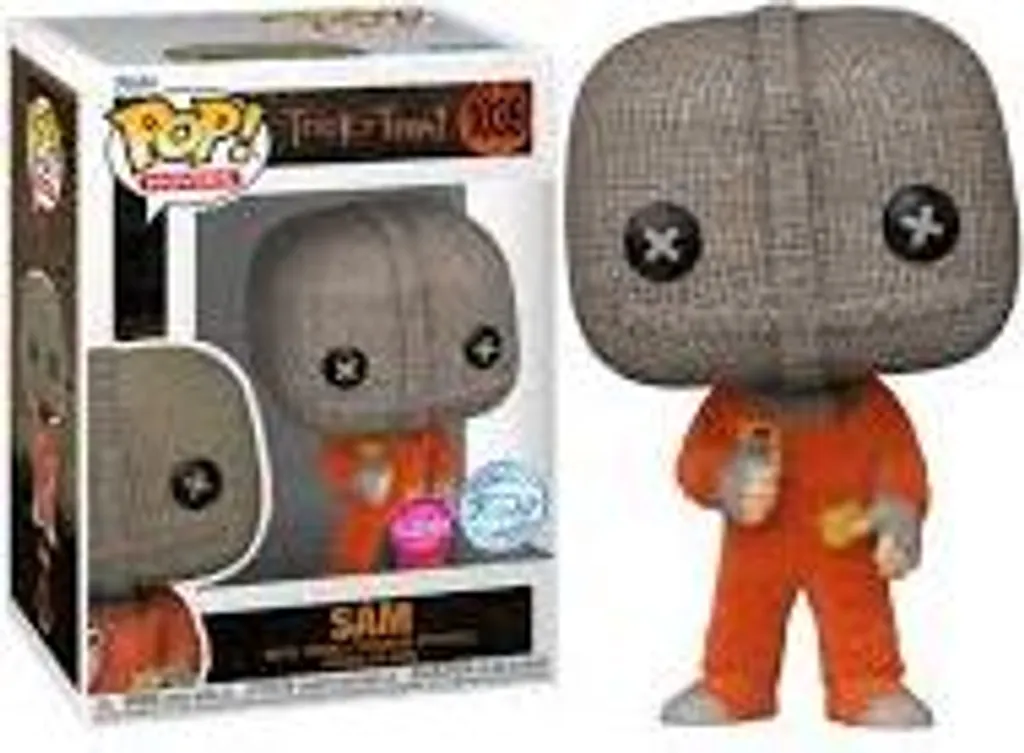 Figurine POP Sam Trick 'r Treat 1036 avec sucette effet velours