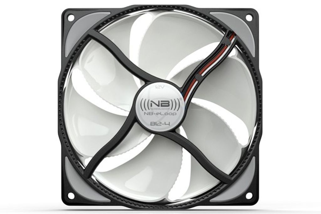 Blacknoise B12-4 - Computergehäuse - Ventilator - 12 cm - 2400 RPM - 34,29 dB - 150,3 m³/h