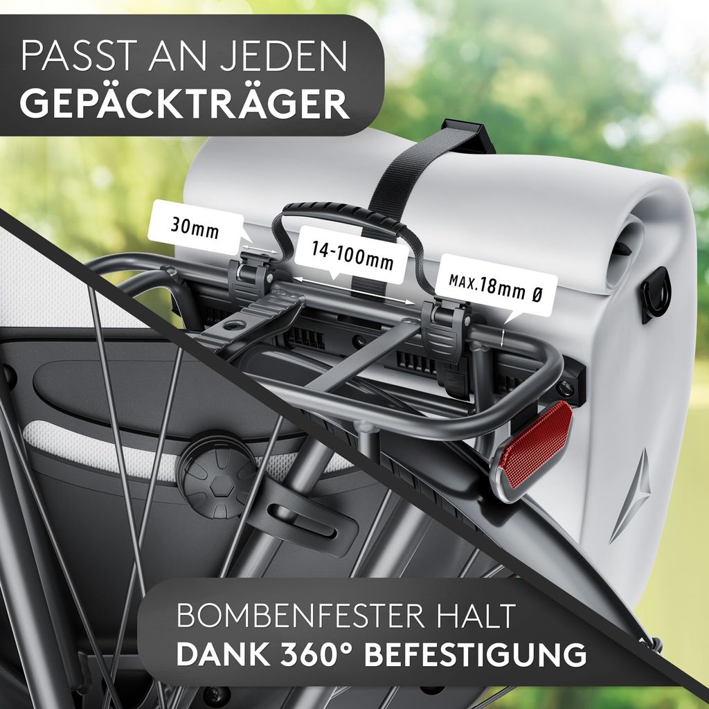 FREITHAL - Vollreflektierende Fahrradtasche fr