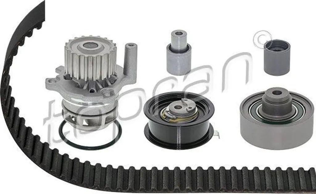 Kit courroie de distribution et pompe à eau TOPRAN 112 965 OE 038121011AS