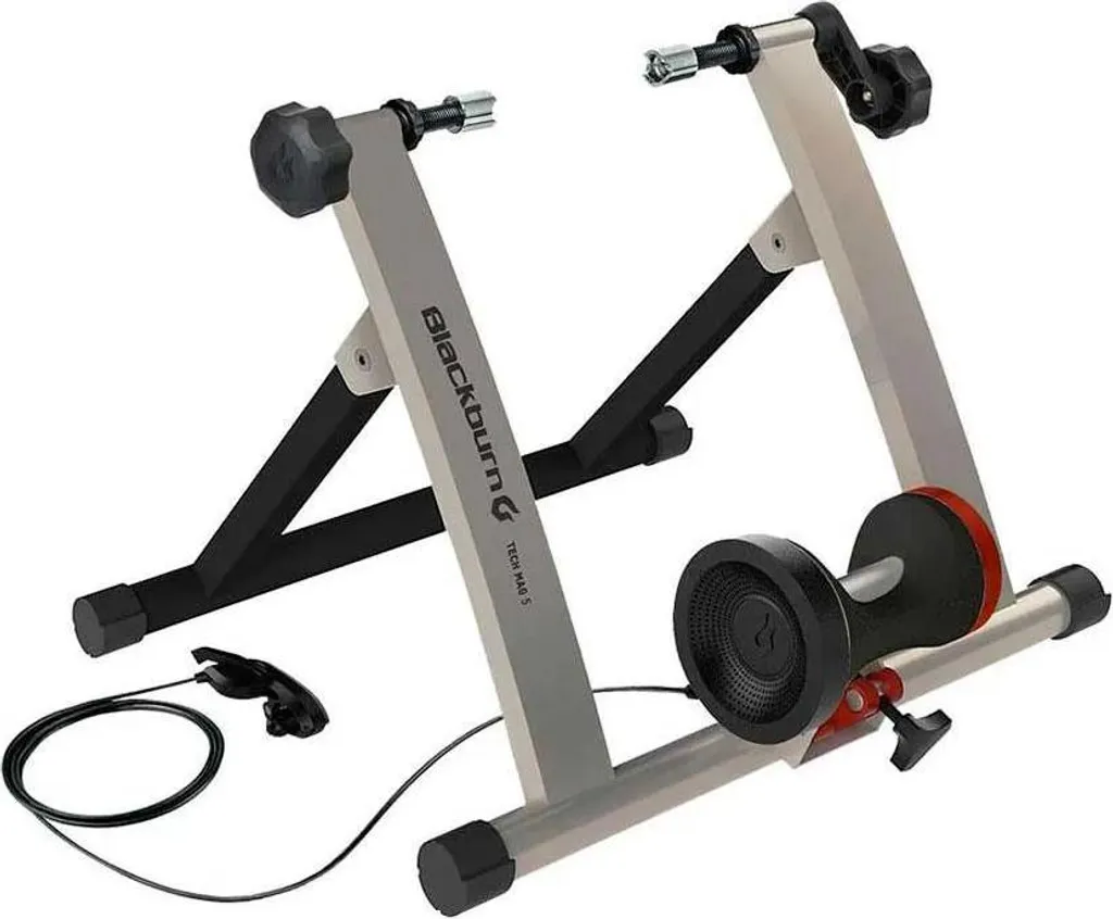 Plus d'Arrêt l'Hiver avec le Home Trainer Blackburn Mag 5 Magnétique Gris