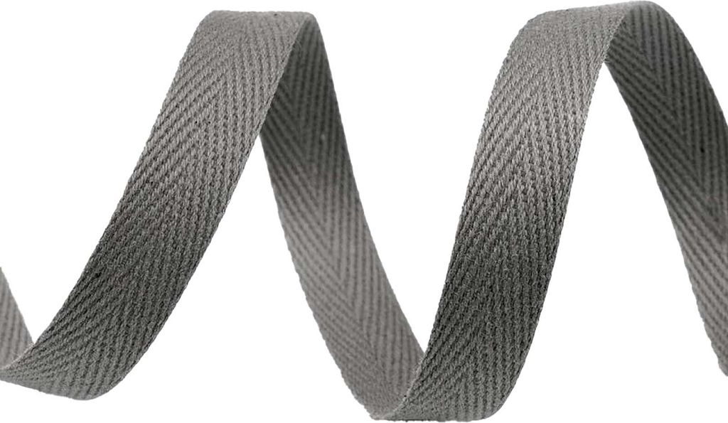 1m Köperband 10mm große Farbwahl Einfass- Nahtband Baumwollband