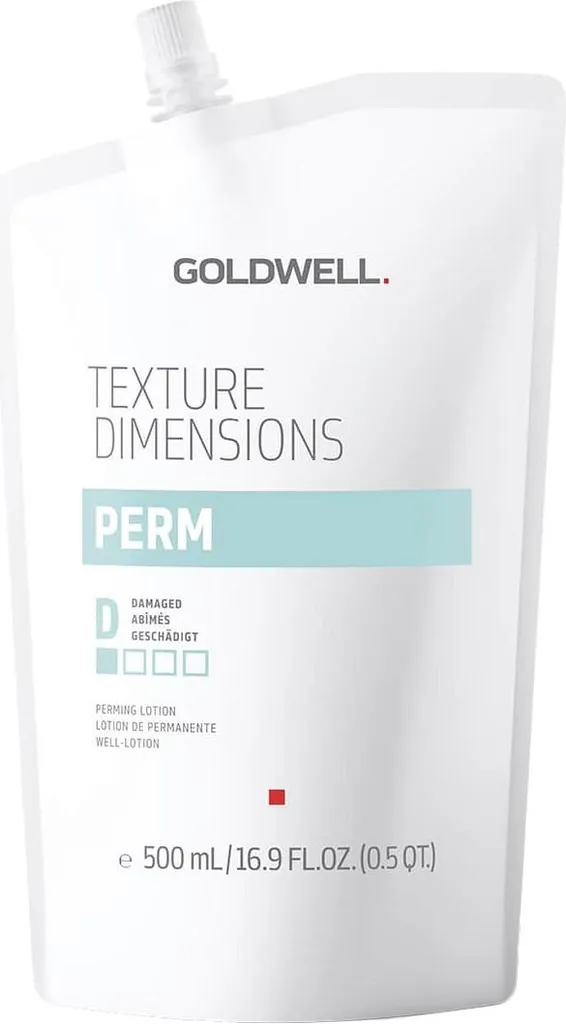 Goldwell Perm D Texture Dimensions 500ml : Boucles et Soin Intensif