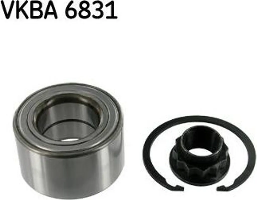 Supprimer le Jeu de Roue Toyota Celica - Kit Roulement SKF VKBA6831 Fiable
