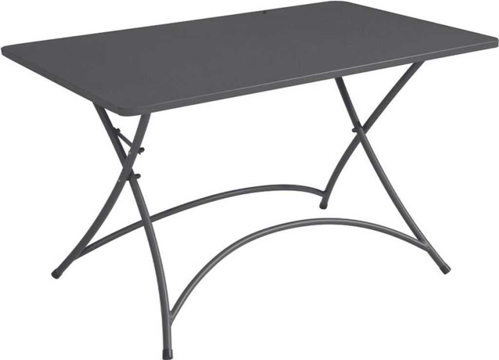 Rechteckiger Klapptisch 120x70cm Outdoor Garten Bar Plan