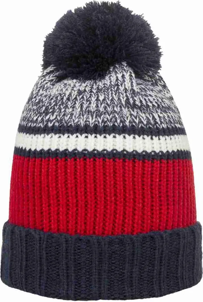 Cappellino Döll Bambino in Cotone con Pompon - Alta Qualità Tedesca
