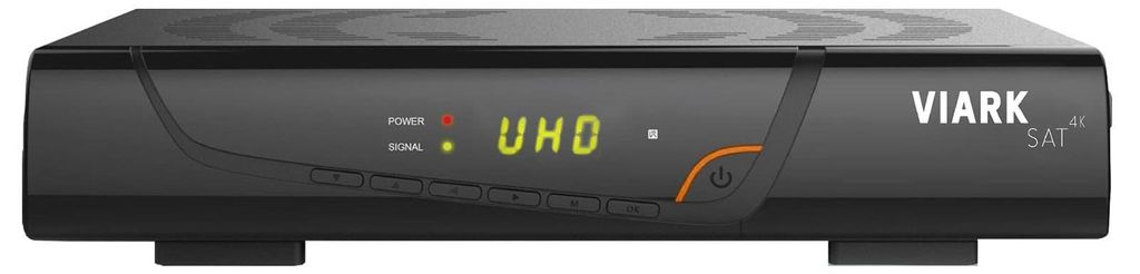 VIARK Sat 4K, Kabel, Ethernet (RJ-45), IPTV, Satellit, WLAN, 4K Ultra HD, DVB-S2, 480p, 576p, 720p, 1080i, 1080p, H.265, HEVC, 10,100 Mbit/s