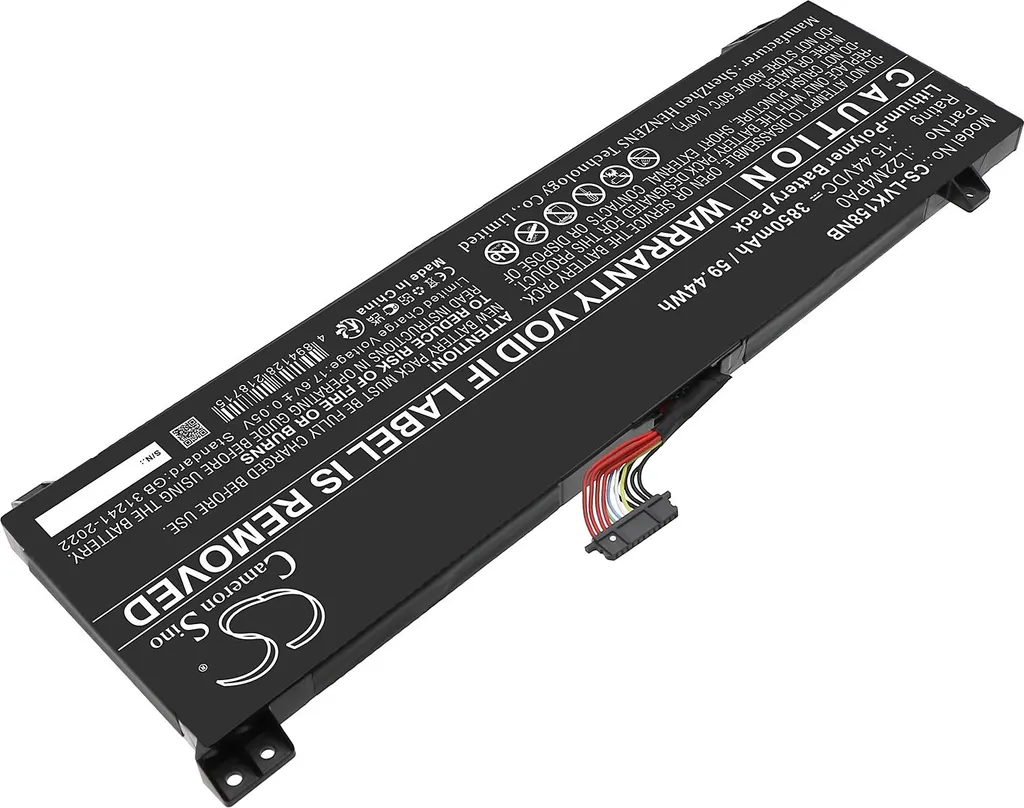 Batterie TECHTEK pour Lenovo LOQ 15APH8 - Haute capacité 3800mAh