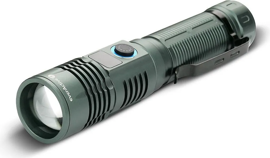 Torcia LED Potente everActive FL-700R Spotter USB-C Powerbank 700 Lumen