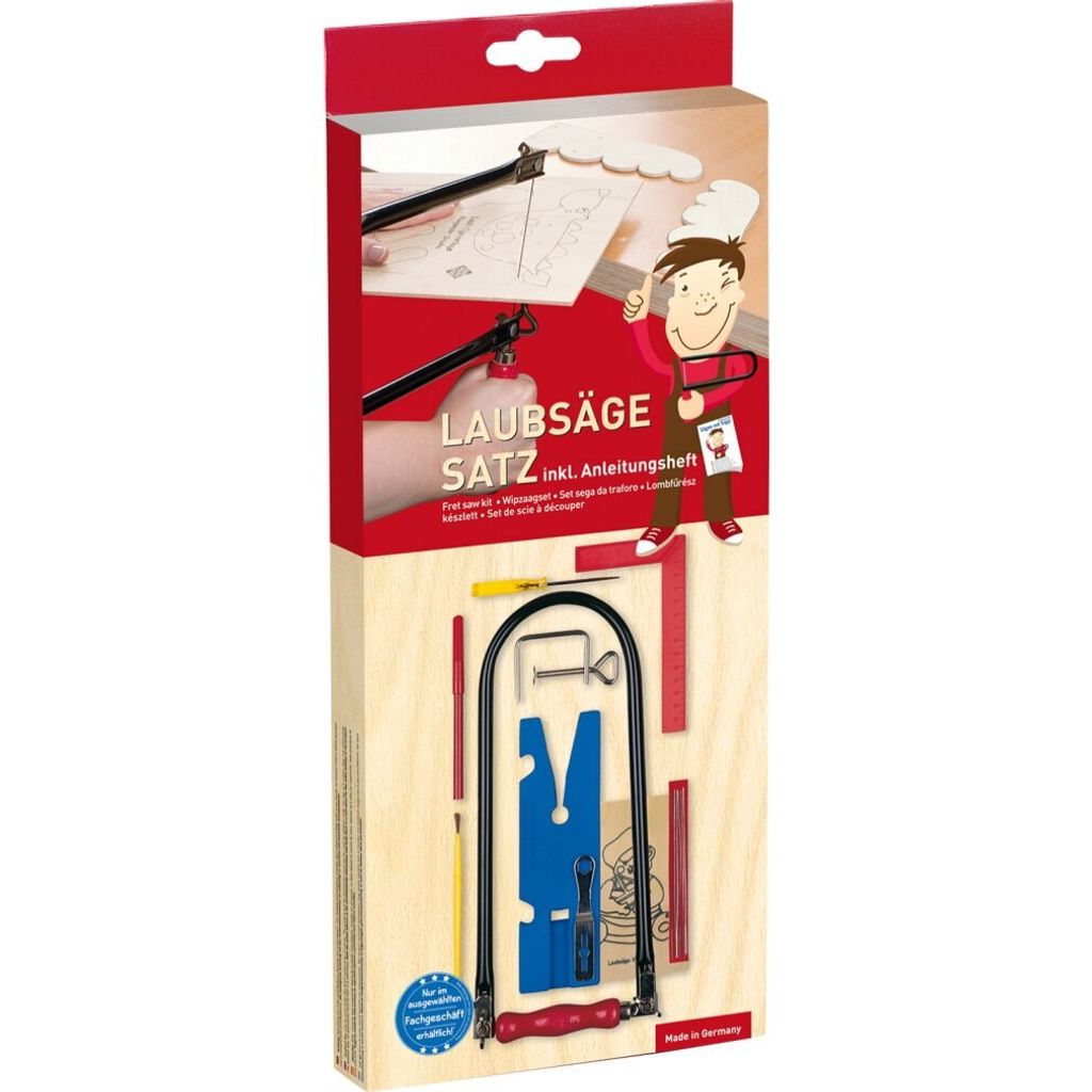 Pebaro 703P Laubsäge Starter Set mit Vorlage Produktbild 
