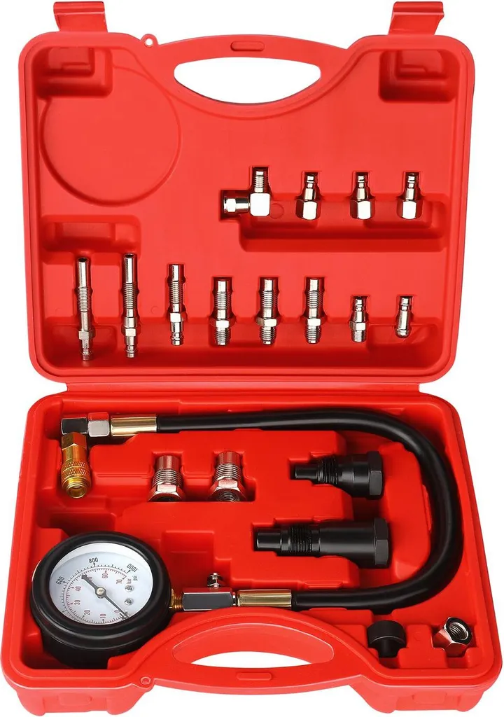 Manomètre de compression diesel haute pression 70 bar avec coffret