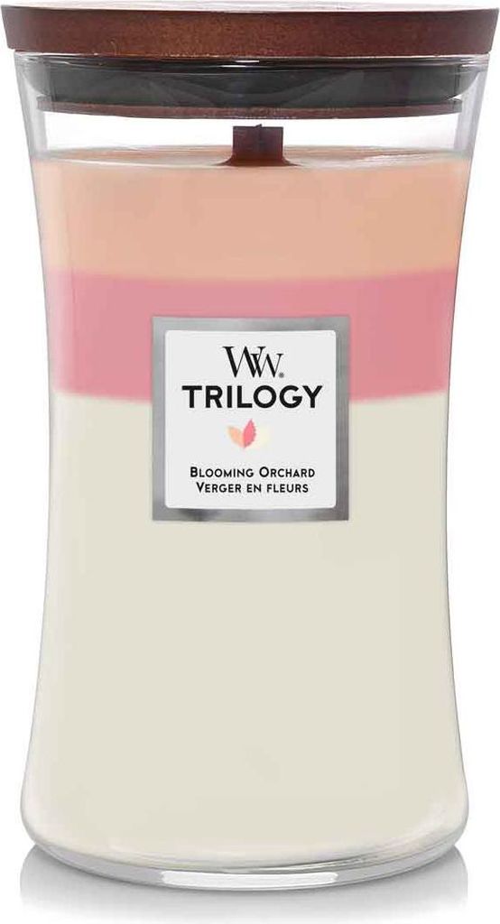 Woodwick Trilogy Blooming Orchard 609,5 g Zdjęcie produktu 