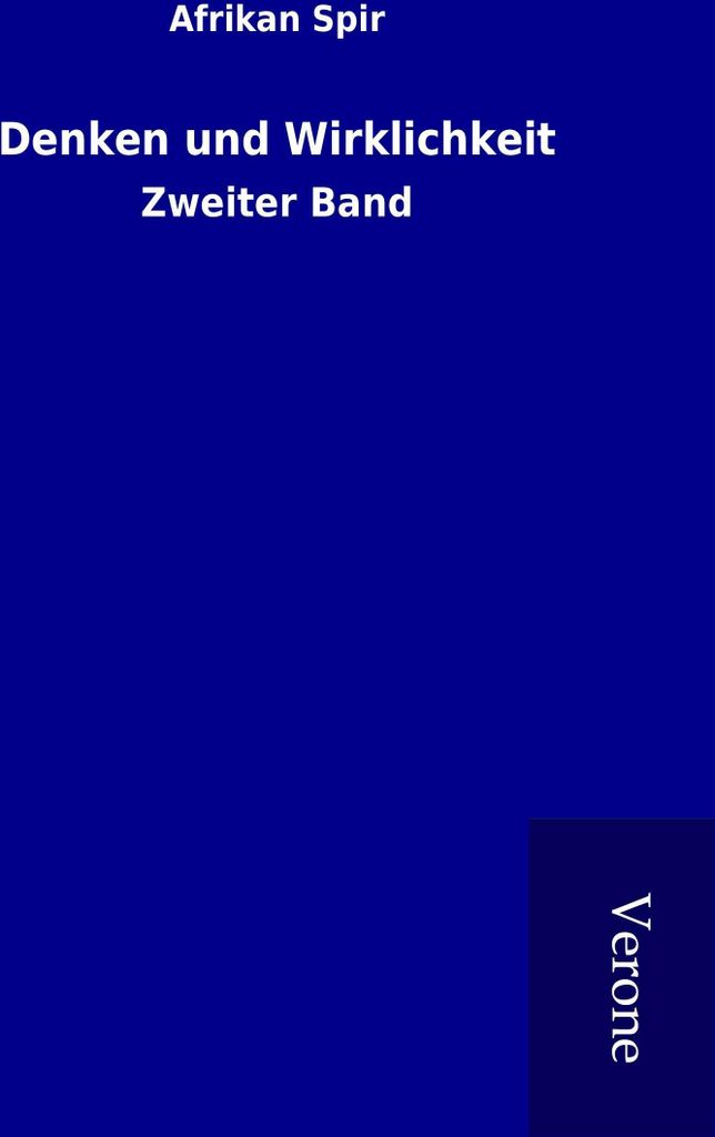 Denken und Wirklichkeit
